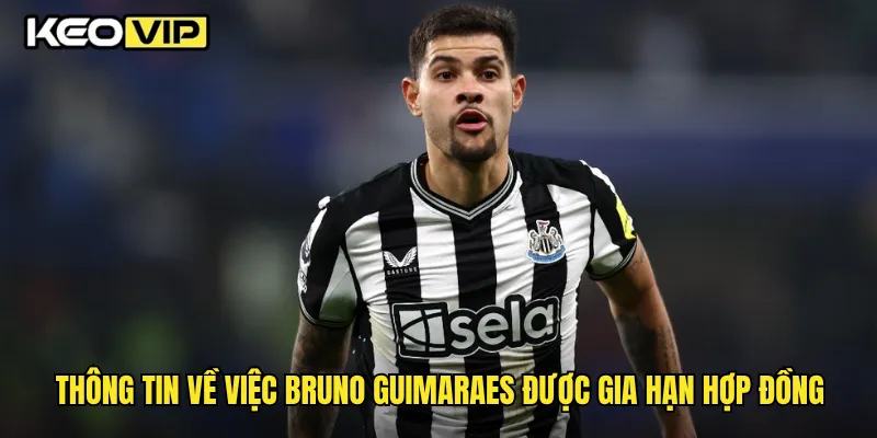 Thông tin về việc Bruno Guimaraes được gia hạn hợp đồng